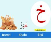 kha letter arabic alphabet.jpg from arab ka s