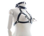eight fetish neck bondage with nipple chain clamps pu leather erotic chest harness st8 bdsm toys best love sex doll 301 1024x1024 jpgv1602242801 from lapan sex