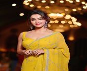 koushani mukherjee stunning photos in yellow saree 03 bengalplanet com.jpg from kousani mukharj