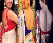 bhabhi ji actress saree backless blouse.jpg from shubhangi atre nude xxx