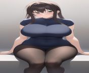anime anime girls ai art big boobs vegefish hd wallpaper preview.jpg from big boob animation