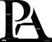 initial pa alphabet logo design template vector 2ac90dn.jpg from pà