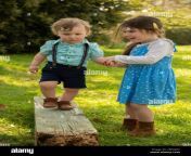 older sister helping younger brother balance along log 2bn4jxc.jpg from young brother and elder sisters sex 3gunjabi neru bajwa xxxll open bath eng