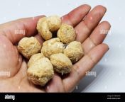 soya protein chunks used in vegetarian and vegan food isolated on a white background 2bxnh4x.jpg from j8r1p6