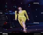 chinese model and actress he sui shows off her good body shape in yellow dress at a promotional event of watsons a health care and beauty care chain store guangzhou city south chinas guangdong province 28 august 2020 2ekfpt0.jpg from best chinese nice body show cam dance