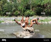 residents in taman krocok village bondowoso use the river for bathing and for playing 2dnwmaa.jpg from naked bathing in jungle river