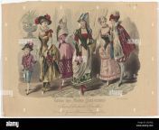 revue des modes parisiennes 1 ferrier 1881 no 418 four women a man and a boy in costumes transvesti inspired by historic costumes 2g25eej.jpg from shemale maids 9 jpg