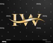 letter iw logo design template iw i w letter logo modern flat minimalist business company sign 2hanr15.jpg from www iw