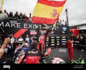 estoril portugal 21st may 2022 spanish alvaro bautista of arubait racing ducati celebrates with the spanish flag after winning the race 1 of the fim superbike world championship estoril round at the circuito estoril in cascais portugal on may 21 2022 credit image pedro fiuzazuma press wire 2j99adp.jpg from mahaixx com