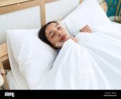 young arab woman lying on bed sleeping at bedroom 2raj4ya.jpg from arabic woman lying on bed