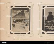 view of one of the pyramids of gizh anonymous 1904 1905 photograph this photo is part of an album cairo photographic support gelatin silver print quadrangular pyramid pyramids from gizeh 2wbwk3r.jpg from gizh