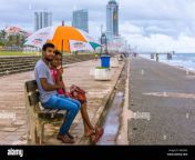 sri lankan young people sitting on a bench at galle face beach colombo western province sri lanka asia rm2g63.jpg from sri lankan young couple hidden cam sex video