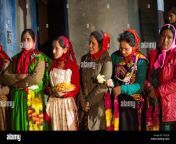 kullu himachal pradesh india december 21 2018 himachali women in traditional dress pattu in himalayas ta51j8.jpg from india himachal pradesh kullu xxx vid
