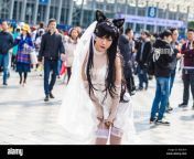 a chinese coser dressed in cosplay costumes poses during the 23rd chengdu comiday the biggest cosplay festival in southwest china in chengdu city s w5f2kh.jpg from china cosplay thủ dâm