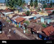 aerial of a small urban indian village mandya india akxe23.jpg from indian village small