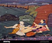 kama sutra kamasutra erotic indian miniature painting 1800 ad rajasthan ce6ag0.jpg from real indian camasutra