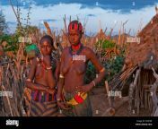 turmi ethiopia africa village lower omo valley hamar hammer tribe cx4tm8.jpg from african village tits