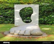 giant foot art in bellahouston park glasgow by ganesh gohain cx9bha.jpg from indian feet tra