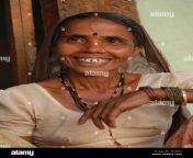 portrait of tribal woman bhil tribe madhya pradesh india dh4px2.jpg from indian village bangle body