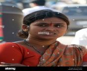 south indian village woman in red and orange sari with sacred tilac dhc4xn.jpg from desi cute village bbw bhabi hard fucking with devar