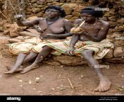 portrait of topless konso tribe women with traditionnal skirts omo d0xrht.jpg from naked tribes black women africa