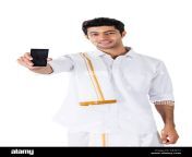 south indian man showing mobile phone e84012.jpg from indian tamilmobi