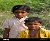 young shy indian village children brother and sister e8cyx1.jpg from desi cute village shy