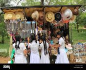 school girls browsing souvenir stall polonnaruwa north central province epyk0x.jpg from school xxx sinhala