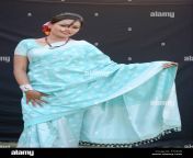 indian woman standing wearing saree assam india asia mr786 f72bxb.jpg from desi aunty in saree wi