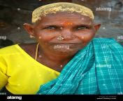 stunning portrait of tamil woman bald freshly shaved for offering fj1nxa.jpg from tamil bald head