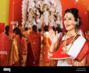 1 indian bengali adult woman temple durga puja plate holding colour gdb2fe.jpg from desi bengali bhabhi in red blouse changing sareeriti sanon xxx porn photosোয়েল দেব বা