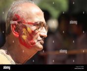 portrait of an old indian man during holi festival he is celebrating gj35a6.jpg from bengli old man and old xxx pakistan video jabardasti