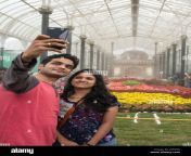 a young man takes a selfie of himself and his friend at the lal bagh j9f8hk.jpg from cute and young bangalore couple fucking in doggy style