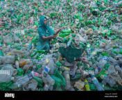 4 de abril de 2022 noakhali chittagong bangladesh un trabajador esta clasificando botellas de plastico usadas en una fabrica de reciclaje en noakhali bangladesh las botellas de plastico utilizadas para empaquetar el agua tardan mas de 1000 anos en biodegradarse y si se incineran producir gases toxicos los residuos plasticos flotantes que pueden sobrevivir durante miles de anos en el agua sirven como mini dispositivos de transporte para especies invasoras perturbando habitats el plastico enterrado en las profundidades de los vertederos puede lixiviar sustancias quimicas daninas que se propagan a las aguas subterraneas por lo tanto el reciclaje de plasticos es la mejor manera de hacer que el medio ambiente sea seguro el reciclaje reduce el pollu 2j2wkb7.jpg from www bd noakhali s i collage xxx pic comdar baba videogladeshi school rep xxx video