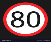 maximum speed limit 80 sign flat icon vector 14488019.jpg from 80 jpg