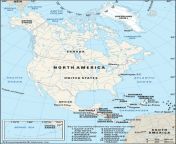 north america politcal map continent.jpg from americà