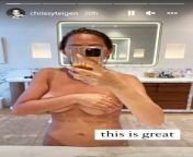 chrissy teigen 36 revealed her odd tan lines just below her bust in a sizzling nude selfie 4028225 jpgr1650390703187 from nude for