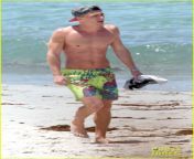 colton haynes shirtless beach 04.jpg from colton haynes at the beach png