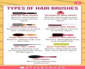 hair brush guide which hair brush to use and when.jpg from college uses hairbrush to fill her lusty pussy