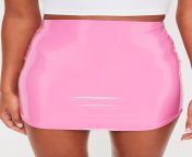 missguided designer pink pink vinyl curve hem mini skirt jpeg from pink short skirt