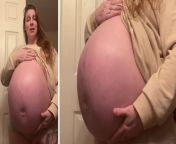 e85aab0b4a47d7103cb8d853abe568e3 from pregnant belly huge