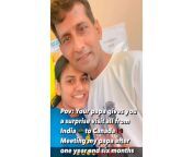 father daughter reunion after 1 6 yrs this desi dad flew to canada to surprise his daughter.jpg from desi dad and daughters for