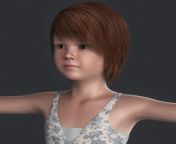 12 46 12 952 realistic beautiful girl child 01 1.jpg from young 3d