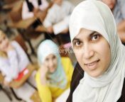 muslim female teacher in classroom with children pupils students syw55jphs sb pm.jpg from small muslim school and teacher hindu xxx pgmoseme xxx viqeon