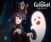 genshin impact hu tao new character trailer with logo.jpg from hu tao genshin impact by vicineko