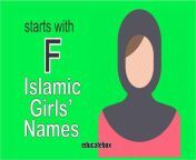 islamic girl names with f.jpg from muslim f