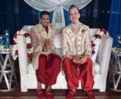neil elias indian wedding traditional attire.jpg from indian white gay