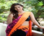 south indian actress isha chawla in a black velvet blouse and multi color designer saree 3indianramp com .jpg from tamil actress prema hot blouse videoan aunty changing dress in fr