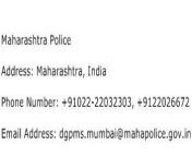 maharashtra police address contact number 37842 jpeg from maharashtra call contact number