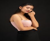 young nepali beauty with sensual gesture on black background kpx96br3n.jpg from sensual nepal